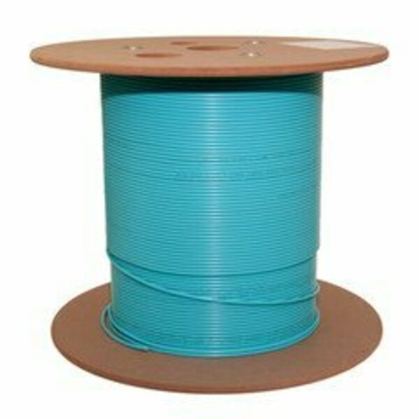 Swe-Tech 3C 12 Fiber Indoor Distribution Fiber Optic Cable, 50/125, Corning ClearCurve OM4, 10 Gbit, Aqua, 1000ft FWT10F2-412NH